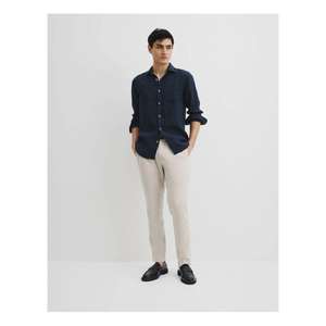 Chemise pour homme, look classique, coupe améliorée, tissu de qualité développé pour une tenue décontractée moderne et durable, en provenance d'Inde - Product Image 5