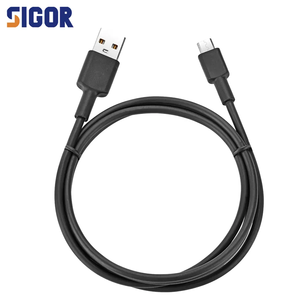 Kabel USB ke mikro TPE Hitam 1/2/3 Meter, harga grosir pabrik kabel Usb pengisian cepat untuk Android disesuaikan