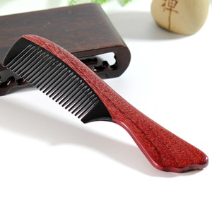 Peine para el cabello de madera de sándalo, 15-20CM, hecho a mano, para mujeres, niños, adultos, uso doméstico - Product Image 2