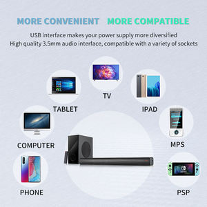 Altavoz Bluetooth Multimedia 2.1 Canales de Alta Gama con Subwoofer, Audio Superior para Cine en Casa y TV, Interfaz Óptica - Product Image 5