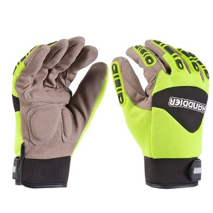 Guantes Rojos Personalizados de Seguridad para Motociclismo, Protección de Medio Dedo, Anti-Impacto, para Exteriores, con Palma de TPR Antideslizante y Resistente al Desgaste - Product Image 2