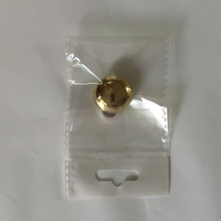 Sacs en plastique polypropylène transparents personnalisés avec impression en héliogravure BOPP, bande blanche, trou de suspension et fermeture auto-adhésive