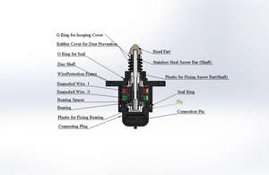 Piezas de <span class=keywords><strong>Motor</strong></span> para Automóviles, Válvulas de Control de Aire de Ralentí Electrónicas Icv Iacv de Japón, Motores Paso a Paso para Automóviles 2171682 MO4762714 MO4796503, Válvulas Universales de Control de Aire de Ralentí - Product Image 2