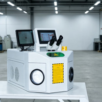 Machine de soudage laser pour bijoux, refroidie par air, 200W, anti-déformation, pour plaques fines d'or et d'argent