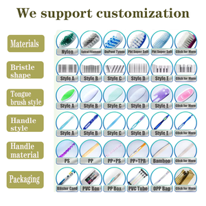 Cepillo de Dientes Personalizable con Estuche, Biodegradable, Natural, Hecho a Mano, Ecológico, con <span class=keywords><strong>Cerdas</strong></span> de Carbón Vegetal, para Uso Doméstico - Product Image 2