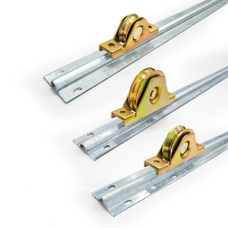 Сверхмощный металлический наземный трек для раздвижных ворот