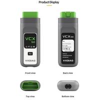 Herramienta de diagnóstico de coche OBD2 para fabricante de llaves de programación en línea VCX SE para Land Rover y Jaguar SDD V156/PATHFINDER V235 lector de código de Cable