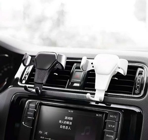 Nouveau Design et <span class=keywords><strong>prix</strong></span> de gros support de téléphone de voiture en cuir pour support de ventilation de voiture pour support de téléphone portable de Navigation - Product Image 4