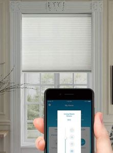 Jiayuan nhà máy trực tiếp bán cơ giới điều khiển thông minh chống UV di động ánh sáng lọc đầy đủ-màn điện tổ ong rèm - Product Image 5