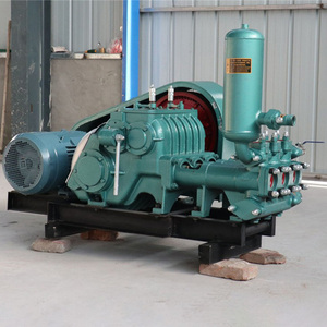 Bomba de Lodo Verde con Motor Rojo para Aplicaciones de Minería y Perforación - Product Image 2