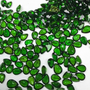 4x6mm Pear Cut Natural Gemstone Diopside <b>Stone</b> Green <b>Gems</b> for Jewelry Making - Product Image 6