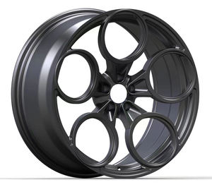 Roues en aluminium forgé personnalisé pour Alfa Romeo Giulia <span class=keywords><strong>Stelvio</strong></span> 4C, <span class=keywords><strong>prix</strong></span> d'usine, 18 19 20 21 22 pouces 5x120 - Product Image 5