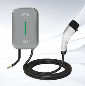 เครื่องชาร์จรถยนต์ไฟฟ้าแบบติดผนัง รุ่นใหม่ 16A 32A รองรับ OCPP2.0 มาตรฐาน IP65 ชาร์จเร็ว สำหรับใช้ในบ้าน กำลังไฟ 7/<span class=keywords><strong>11</strong></span>/22 กิโลวัตต์ สำหรับรถยนต์ไฟฟ้า - Product Image 2