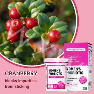 Capsules probiotiques véganes pour femmes OEM/ODM, compléments alimentaires pour la santé des femmes, capsules probiotiques organiques pour femmes, capsules probiotiques vaginales - Product Image 4