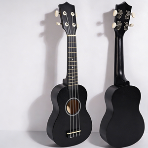 อูคูเลเล่ลดราคา สำหรับผู้เริ่มต้น ทำจากไม้บาสวูด กีตาร์โปร่งขนาดเล็ก น่ารัก เครื่องดนตรีสำหรับผู้ใหญ่และเด็ก พร้อมส่ง - Product Image 2