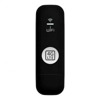 Módem USB 4G LTE U6-G Externo con Cable, Ranura para Tarjeta SIM de Uso Global, Punto de Acceso Móvil Wi-Fi 4G de 150M con 4G B1 2 3 4 5 7 8 20 2