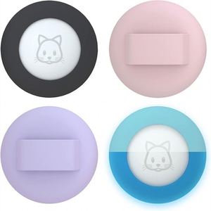 2025 Hot Sale <b>Silicone</b> <b>Rubber</b> Air Tag Dog Collar Holder GPS Tracking Cover for Dogs and Cats - Product Image 3