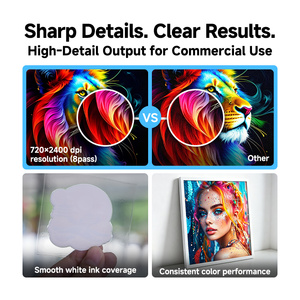 Imprimante à plat UV LED CMYK blanche Xp600 de taille A3 30x60 cm 6090, <span class=keywords><strong>impression</strong></span> directe sur bois, métal, <span class=keywords><strong>verre</strong></span>, acrylique, Impresora Uv - Product Image 4