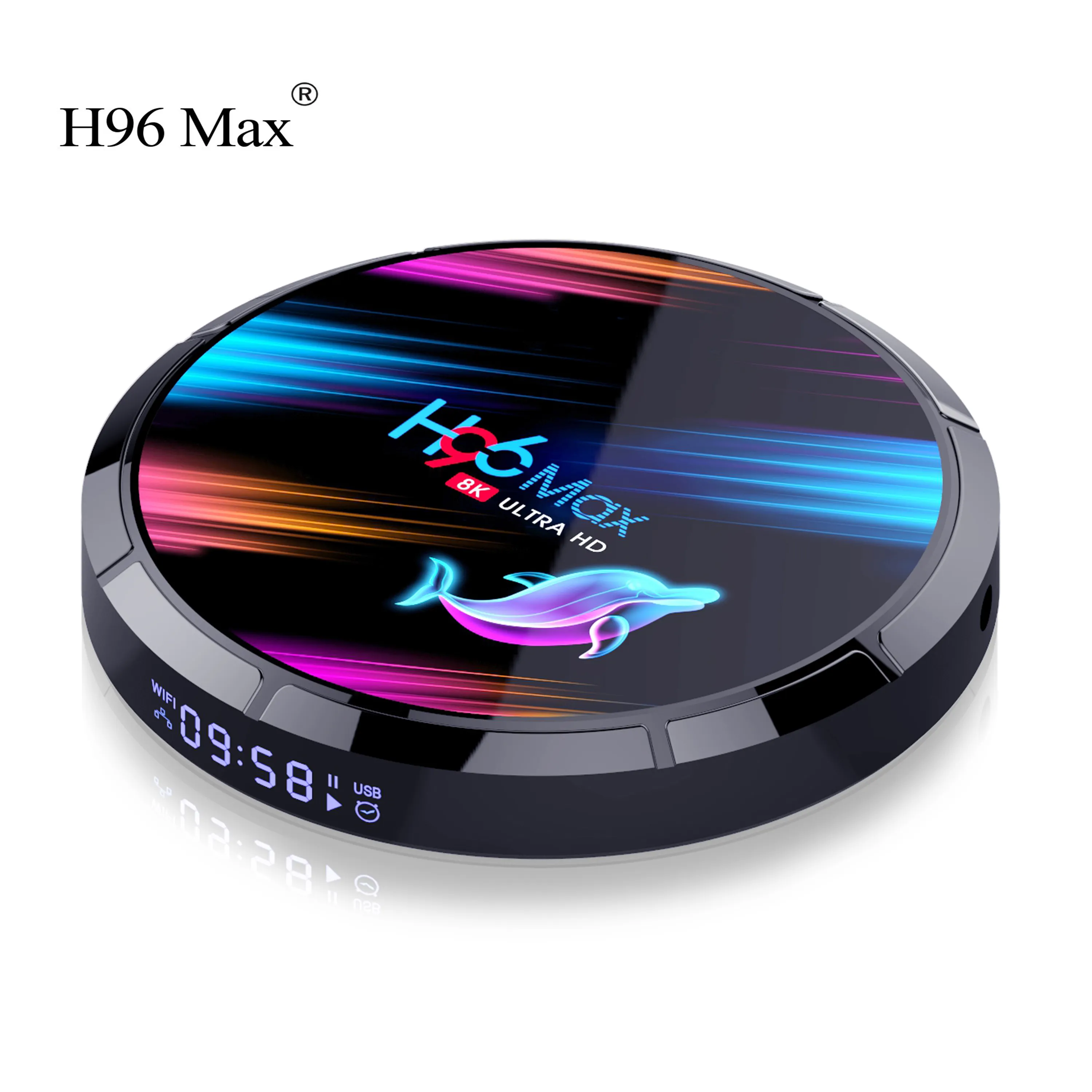 Özel etiket modeli H96 MAX X3 4k h96 tv kutusu amlogic üretici 4GB + 32GB/64GB/128GB akıllı tv kutusu