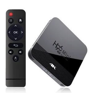 H96 Mini H8 Rockchip Wi-Fi Wi-Fi 2.4G/5G Android 9.0 TV kotak pemutar Media 2GB/16GB Set-top Box