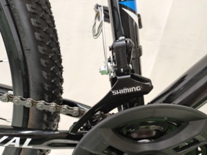 Bicicletta Mountain Bike 26\" a Doppia Sospensione <span class=keywords><strong>con</strong></span> 21 Velocità Forcella in Acciaio Freno a Disco - In Offerta! - Product Image 3