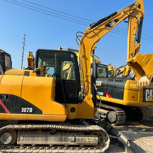 รถขุดตีนตะขาบแคตเตอร์พิลลาร์มือสอง รุ่น 307D/308D/306D น้ำหนัก 7 ตัน ปี 2020 พร้อมเครื่องยนต์ เกียร์ มอเตอร์ ปั๊มเกียร์ สำหรับงานก่อสร้างและงานเหมือง - Product Image 1