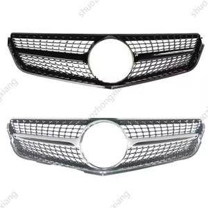 Pour WRR Auto Accessoires Grille pour Mercedes Benzs W204 W164 W223 <span class=keywords><strong>Sprinter</strong></span> Modification Diamant <span class=keywords><strong>AMG</strong></span> Grille de pare-chocs avant pour BMWs - Product Image 1