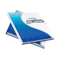 Brochures promotionnelles d'entreprise imprimées en offset, présentations d'entreprise, albums illustrés avec reliure cousue, portefeuilles illustrés, albums couchés