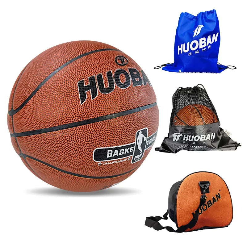 Großhandel Teamarbeit benutzer definierte Zeichnung oder auf Lager Basketball mit Trage tasche