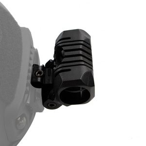 Tactical Helmet Accessories <b>Quick</b> <b>Release</b> Plastic <b>Clamp</b> Clip Flashlight Holder Mount for Fast Mounting - Product Image 3