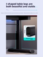 Bureau d'étude réglable pour étudiants, bureau à domicile, bureau de dortoir, table de jeu pour l'étude et le travail