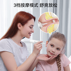 Sèche-cérumen sans fil intelligent avec fonction de lumière rouge antibactérienne, utilisation à domicile et adapté aux enfants - Product Image 6
