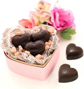 Moules en silicone pour la décoration de gâteaux, forme de cœur, sans BPA, outils de moulage au chocolat - Product Image 5