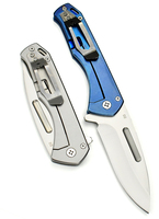 Couteau pliant de poche WINLEE MDFD haut de gamme en acier CPM-D2, robuste, portable, EDC, avec clip, pour la pêche, la défense, tactique, OEM personnalisable