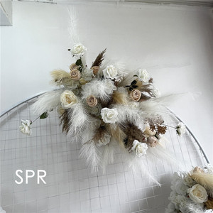 SPR bouquet <span class=keywords><strong>de</strong></span> mariée décoration <span class=keywords><strong>de</strong></span> mariage support chine fleurs <span class=keywords><strong>de</strong></span> fête artificielles décor à la maison blanc en gros Bouquet <span class=keywords><strong>de</strong></span> fleurs - Product Image 5