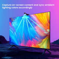 Bande lumineuse LED flexible Smart Ambilight pour TV et PC de 40 à 100 pouces, synchronisation musicale, écrans FancyRGB, couleurs de rêve, pour la maison
