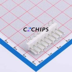 HX VH3.96-8P WZ Wire-to-Board Pin Header Bent Lead Through Hole,P=3.96mm Connector 1x8P 3.96mm Right Angle Insert VH - Product Image 1