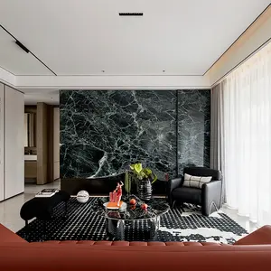 산해 현대 예술과 영화 미학 개인 주택 공간 계획 영감 플랫 홈 3D 렌더링 인테리어 디자인 서비스