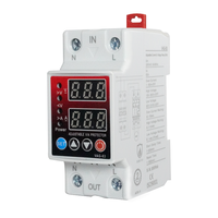 AOTAI VAG-63 40 Pelindung Tegangan dan Arus yang Dapat Diatur dengan Reset Otomatis 80V-300V AC 220V Daya Tinggi 5A Relay Penunda Waktu Tembaga