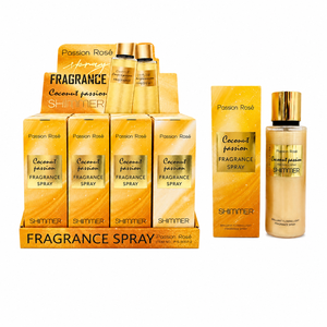 Spray Profumato al Cocco con Effetto Luminoso, Fragranza Tropicale per il Corpo, Espositore per Vendita al Dettaglio e all'Ingrosso - Product Image 5