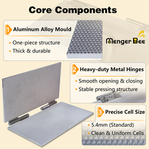 เครื่องทำแผ่นรองพื้นขี้ผึ้งแบบพกพา - Product Image 4
