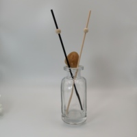 Bouteilles diffuseurs en verre de haute qualité avec bouchon en liège et joint en caoutchouc, logo personnalisé, faible MOQ, boîte, rechargeables, pour la maison