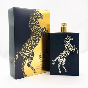 Venta al por mayor de spray de fragancia duradera <span class=keywords><strong>Black</strong></span> <span class=keywords><strong>Horse</strong></span> Arabic Parfum Dubai Royal <span class=keywords><strong>Perfume</strong></span> para hombre - Product Image 5