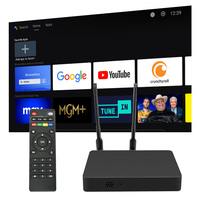 Décodeur TV intelligent OEM 4K 8GB/64GB Android 11 Z68 RockChip3568 Quad Core, WiFi 6 double bande, BT 5.2, LAN 1000 Mbps, Lecteur multimédia