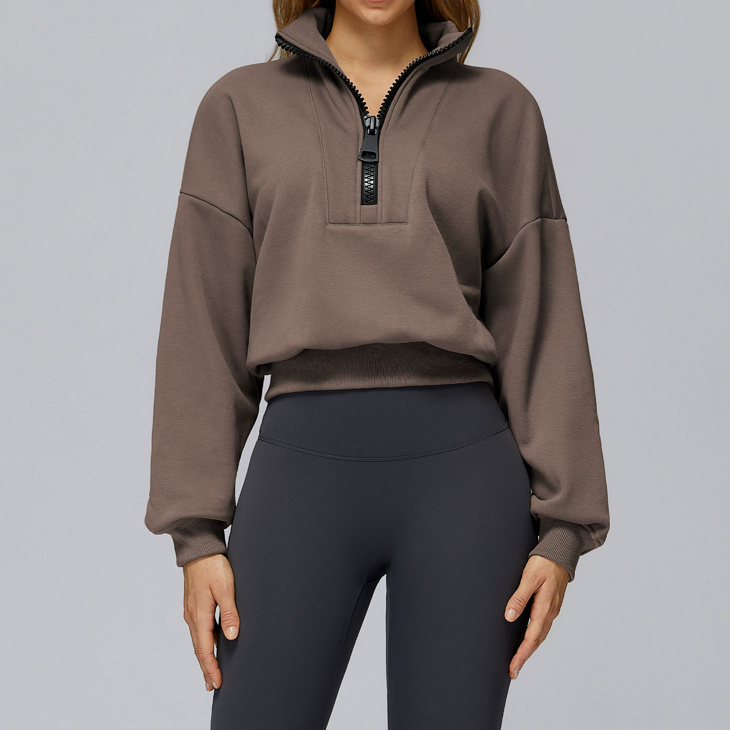 Plus-Size Activewear Hoodie (2502): colour and size-option reference for private-label production