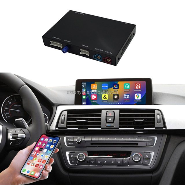 Wireless Carplay Android Auto Multimedia Box Video Interface Carplay F30 NBT for BMW NBT CIC
