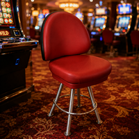Fauteuil de casino moderne SUCCESSOR pour salle de poker, machine à sous, siège pivotant réglable en cuir avec personnalisation du logo