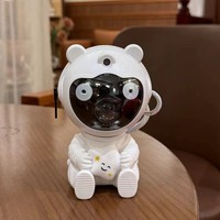 Proyector de Estrellas, Lámpara Nocturna de Cielo Estrellado, ABS, USB Recargable, LED Regulable, para Decoración de Hotel, Hogar, Dormitorio, Regalo de Navidad
