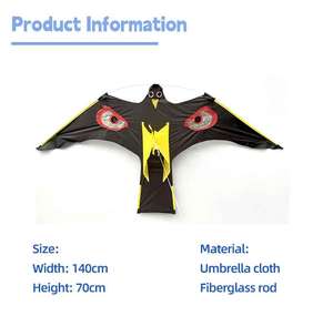 Meilleure vente Agriculture Protect Bird Repeller Scarer Kite produit chinois <span class=keywords><strong>pas</strong></span> <span class=keywords><strong>cher</strong></span> nouveau Scaring Bird Control Hawk Kite - Product Image 4