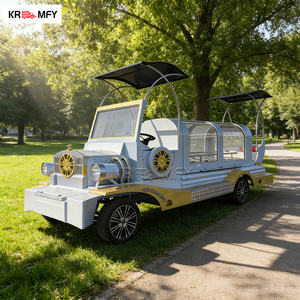 Urne funéraire en métal de style européen à double essieu et 4 roues, fabriquée à la main - Product Image 1